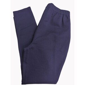 Vintage QVC Fashion Formulas Womens Small Elastic Waist Pull-On Pants Purple